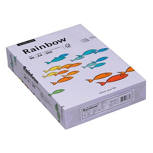 Rainbow Kopierpapier COLOURED PAPER violett DIN A4 80 g/qm 500 Blatt Rainbow Kopierpapier COLOURED PAPER violett DIN A4 80 g/qm 500 Blatt