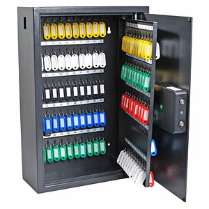 8717448025169 - pavo Advanced Schlüsseltresor grau mit 150 Haken Elektronikschloss 8717448025169 - pavo Advanced Schlüsseltresor grau mit 150 Haken Elektronikschloss