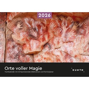 9783965914551 - Orte voller Magie - KUNTH Tischkalender 2026