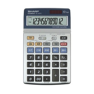 Tischrechner EL-337C grau/blau