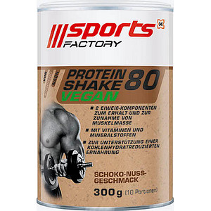 sports FACTORY 80 Proteinpulver 300,0 ml