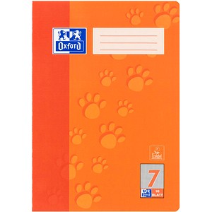 OXFORD Schulheft Lineatur 7 kariert DIN A4 ohne Rand, 16 Blatt, 1 St.