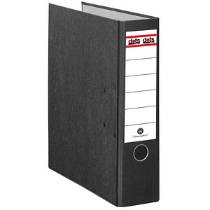 dots Ordner schwarz marmoriert Karton 8,0 cm DIN A4 dots Ordner schwarz marmoriert Karton 8,0 cm DIN A4