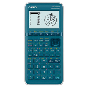 CASIO FX-7400GIII Grafikrechner blau/grün