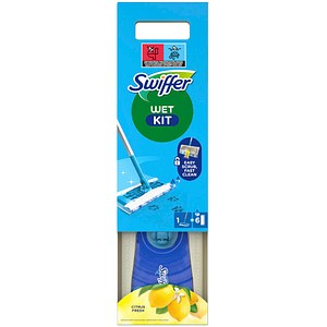 Swiffer WET KIT 1 Bodenwischer + 6 feuchte Bodentücher CITRUS FRESH