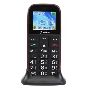 4030152022144 - OLYMPIA Bella Senioren Mobiltelefon Handy große Tasten Bluetooth Ladestation 4030152022144 - OLYMPIA Bella Senioren Mobiltelefon Handy große Tasten Bluetooth Ladestation