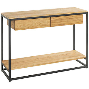 4001070543172 - Konsolentisch Massivholz eiche 1000 x 350 x 750 cm 4001070543172 HAKU Möbel