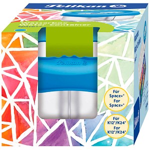 4012700800312 - Wasserbox für Deckfarbkasten Space+ blau ansteckbar mit Pinselablage kippsicher - 1 Stück (800310) 4012700800312 - Wasserbox für Deckfarbkasten Space+ blau ansteckbar mit Pinselablage kippsicher - 1 Stück (800310)