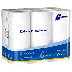 4250016423690 - Küchenrollen 3-lagig 6 Rollen