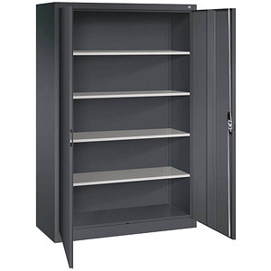 4064615207588 - Stahlschrank 9480-000 S10574 schwarz 1200 x 500 x 1950 cm aufgebaut 4064615207588 C+P-Möbel 4064615207588 - Stahlschrank 9480-000 S10574 schwarz 1200 x 500 x 1950 cm aufgebaut 4064615207588 C+P-Möbel