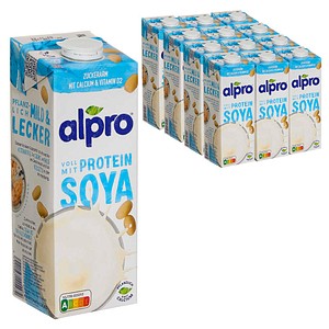 alpro® ORIGINAL Sojadrink 12x 1,0 l