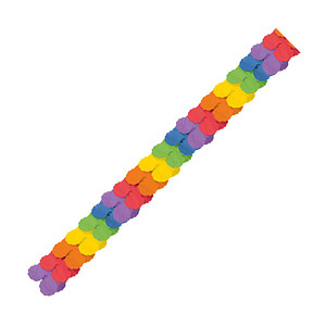 0013051331832 - Papier-Girlande Regenbogen bunt 0013051331832 amscan