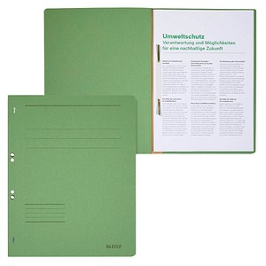 AKTION: LEITZ Ösenhefter 3742 Karton grün DIN A4, 50 St. mit Prämie nach Registrierung