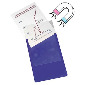 Eichner Sichttasche Magnet 9218-01819-08 A4 bl 10St 4052301006928 Eichner 10 Stück