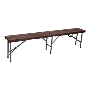 4041908140623 - Sitzbank TABORA 304793 braun Kunststoff 1800 cm 4041908140623 Garden Pleasure