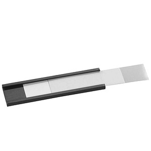 SPRINTIS Etikettenhalter magnetisch schwarz 6,0 x 1,5 cm, 4x 100 St.