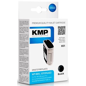 KMP H31 schwarz Tintenpatrone ersetzt HP 88XL (C9396AE) KMP H31 schwarz Tintenpatrone ersetzt HP 88XL (C9396AE)