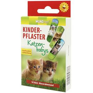 4260206627388 - Pflaster Katzen bunt 19 x 63 cm 10 St