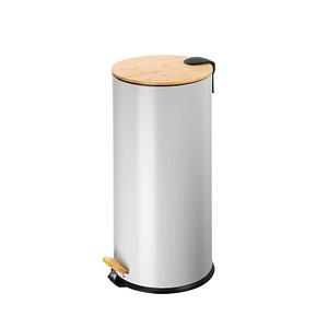 4260238069958 - Tretpedal Mülleimer 300 l hellgrau 4260238069958 Echtwerk