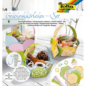 4001868052763 - Bastelset Osterkörbchen aus Papier mehrfarbig 4001868052763 folia 9 Stück 4001868052763 - Bastelset Osterkörbchen aus Papier mehrfarbig 4001868052763 folia 9 Stück
