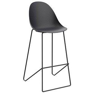3660141233278 - Barhocker Void Stahlrohr-Fußgestell B 505 x T 590 x H 760 mm schwarz schwarz 2 Stück 3660141233278 - Barhocker Void Stahlrohr-Fußgestell B 505 x T 590 x H 760 mm schwarz schwarz 2 Stück