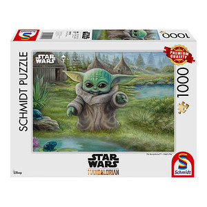 Schmidt Thomas Kinkade - Star Wars The Mandalorian - Grogu Das Kind Puzzle, 1000 Teile