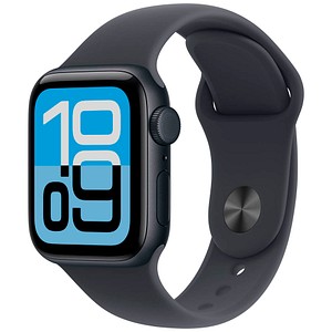 0195950646658 - Apple Watch SE 3 GPS + Cellular 40mm Mitternacht Aluminium Case mit Mitternacht Sport Band - M L