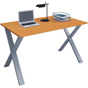 Lona Schreibtisch buche rechteckig