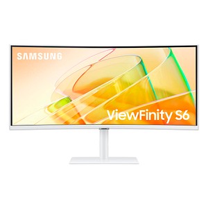 SAMSUNG ViewFinity S65TC S34C650TAU Curved Monitor 86,0 cm (34,0 Zoll) weiß