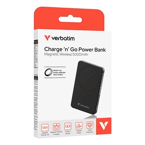 verbatim Charge ’n‘ Go Essentials Powerbank 5.000 mAh schwarz