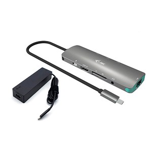 i-tec USB-C Dockingstation C31NANOLANPD100 4K HDMI LAN 100W Grau