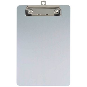 4002390040198 - MAUL Schreibplatte Aluminium mit Bügelklemme DIN A5 Klemmweite 10 mm Plattenstärke 1 mm (23515-08)