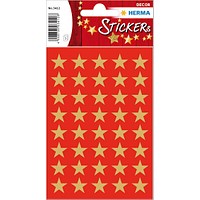 120 HERMA Weihnachtssticker Sterne 120 HERMA Weihnachtssticker Sterne