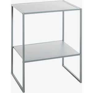 HAKU Möbel Beistelltisch Metall grau 45,0 x 35,0 x 60,0 cm >> büroshop24