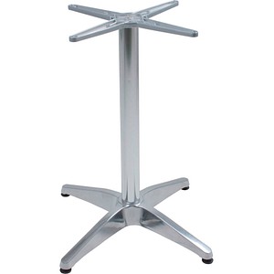 4041908059161 - Schreibtischgestell Brenta 70cm (H) 66x66cm (BxT) Säulenfuß mit 4 Füßen silber 4041908059161 Garden Pleasure 4041908059161 - Schreibtischgestell Brenta 70cm (H) 66x66cm (BxT) Säulenfuß mit 4 Füßen silber 4041908059161 Garden Pleasure