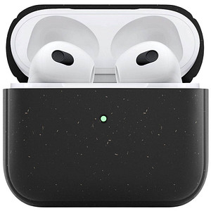 4260750590527 - Bio Case Schutzhülle für Apple AirPods 3 Gen schwarz Kopfhörer-Schutzhülle 4260750590527 WOODCESSORIES