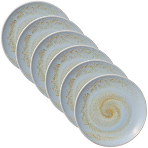 4029793461290 - 6 HEART & SOUL Dessertteller Perfect Match Breeze blau 210 cm 4029793461290 HEART & SOUL 6 Stück