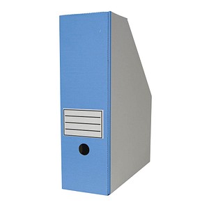 4250277509294 - Archiv-Stehsammler 561F-O4K10 95x252x305mm A4 Wellpappe weiß blau 4250277509294 561F-O4K10 10 Stück