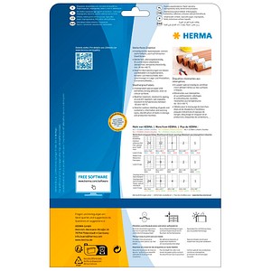 4008705107945 - 480 HERMA wetterfeste Etiketten weiß 660 x 338 mm 4008705107945 - 480 HERMA wetterfeste Etiketten weiß 660 x 338 mm