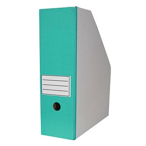 4250277509317 - Archiv-Stehsammler 561F-05K10 95x252x305mm A4 Wellpappe weiß grün 4250277509317 561F-05K10 10 Stück