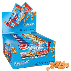 ültje pikant gewürzt Erdnüsse 20x 50,0 g