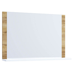 4051814399930 - Ebuy24 - VCB10 Maxi Spiegelschrank Bad Badespiegel mit 1 Regal Honig-Eiche dekor weiß 4051814399930 - Ebuy24 - VCB10 Maxi Spiegelschrank Bad Badespiegel mit 1 Regal Honig-Eiche dekor weiß