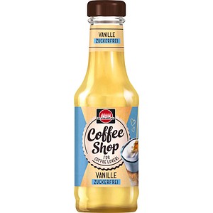 Schwartau Kaffeesirup Coffee Shop Vanille zuckerfrei 200ml