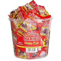 100 HARIBO Happy Cola Minibeutel (980 g) 100 HARIBO Happy Cola Minibeutel (980 g)