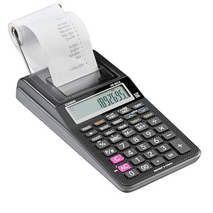 Tischrechner druckend HR-8RCE schwarz
