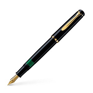 Pelikan Classic M200 Kolbenfüllfederhalter Gold Feder Mittel