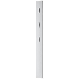 4005949325500 - Garderobenpaneel Susanna Wandmontage 3 Klapphaken bis 5 kg B 150 x T 40 x H 1700 mm MDF weiß 4005949325500 - Garderobenpaneel Susanna Wandmontage 3 Klapphaken bis 5 kg B 150 x T 40 x H 1700 mm MDF weiß