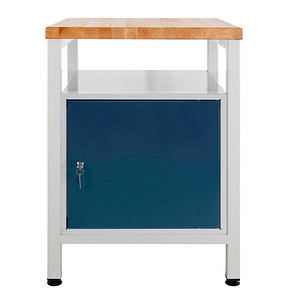 4050049429375 - Werkbank lichtgrau anthrazitgrau 600 x 600 x 840 cm  4050049429375 ADB