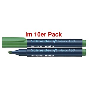4004675006592 - Maxx 133 Permanentmarker grün 10 - 40 mm 4004675006592 10 Stück