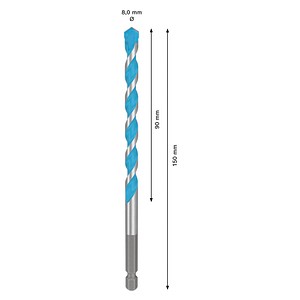 6949509245410 - AKTION BOSCH EXPERT HEX-9 Multi Construction Betonbohrer Ø 80 mm 1 St mit Prämie nach Registrierung 6949509245410 - AKTION BOSCH EXPERT HEX-9 Multi Construction Betonbohrer Ø 80 mm 1 St mit Prämie nach Registrierung